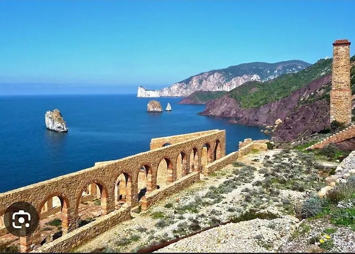 Corallo Bilocale Vista Collina Апартаменты Nebida